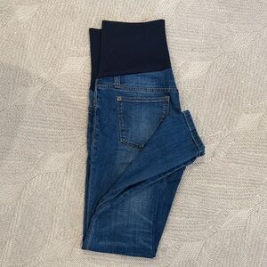 Blue Denim Women's Maternity Jeans